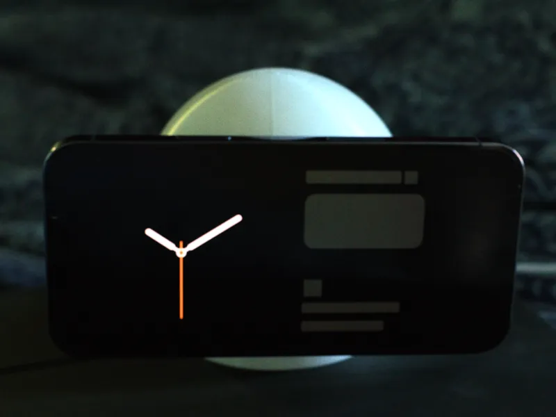 Spherical iPhone Dock