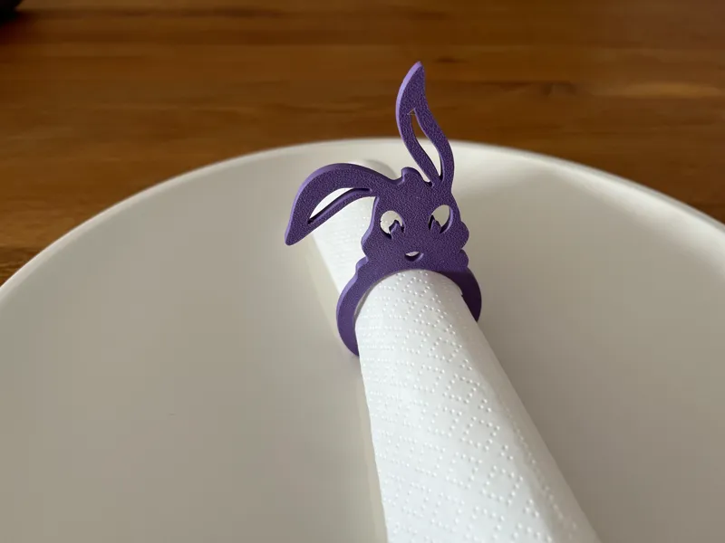 Easter Napkin Holder Bunny 4
