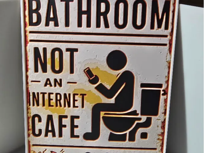 Bathroom Sign