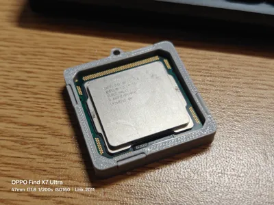 CPU keychain case for LGA115x or LGA1200