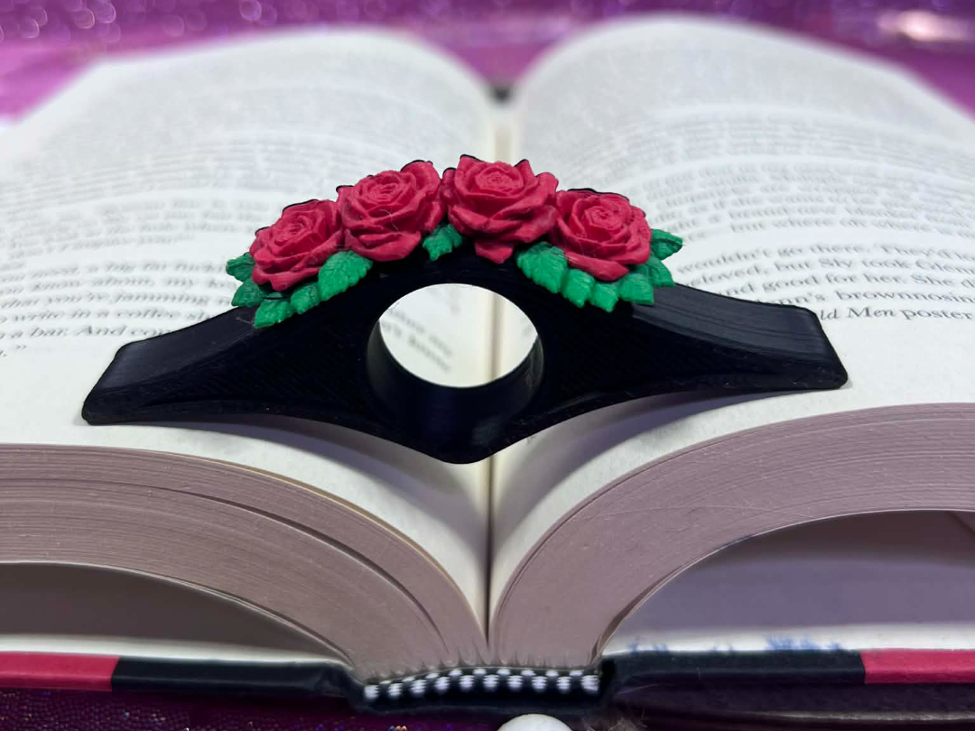 Rose Book Buddy Page Holder