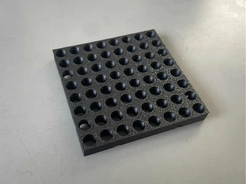 8mm Pitch Grid Base Plate (64×64 mm)