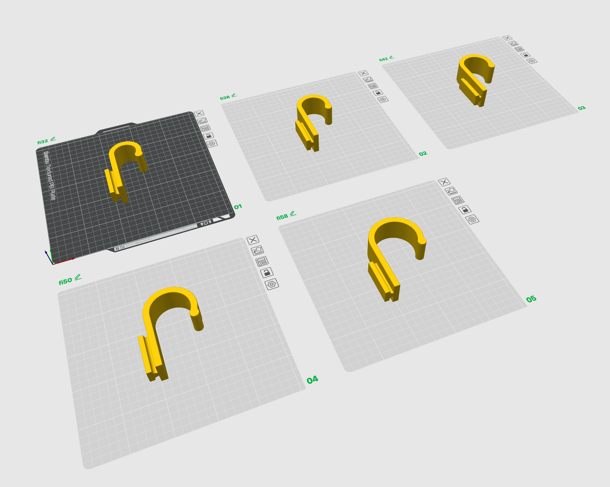 Miniatura 2 do modelo 3D Pool system BASE - hooks