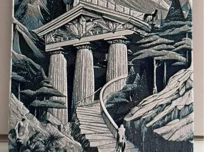 Ancient Greek inspired Temple
