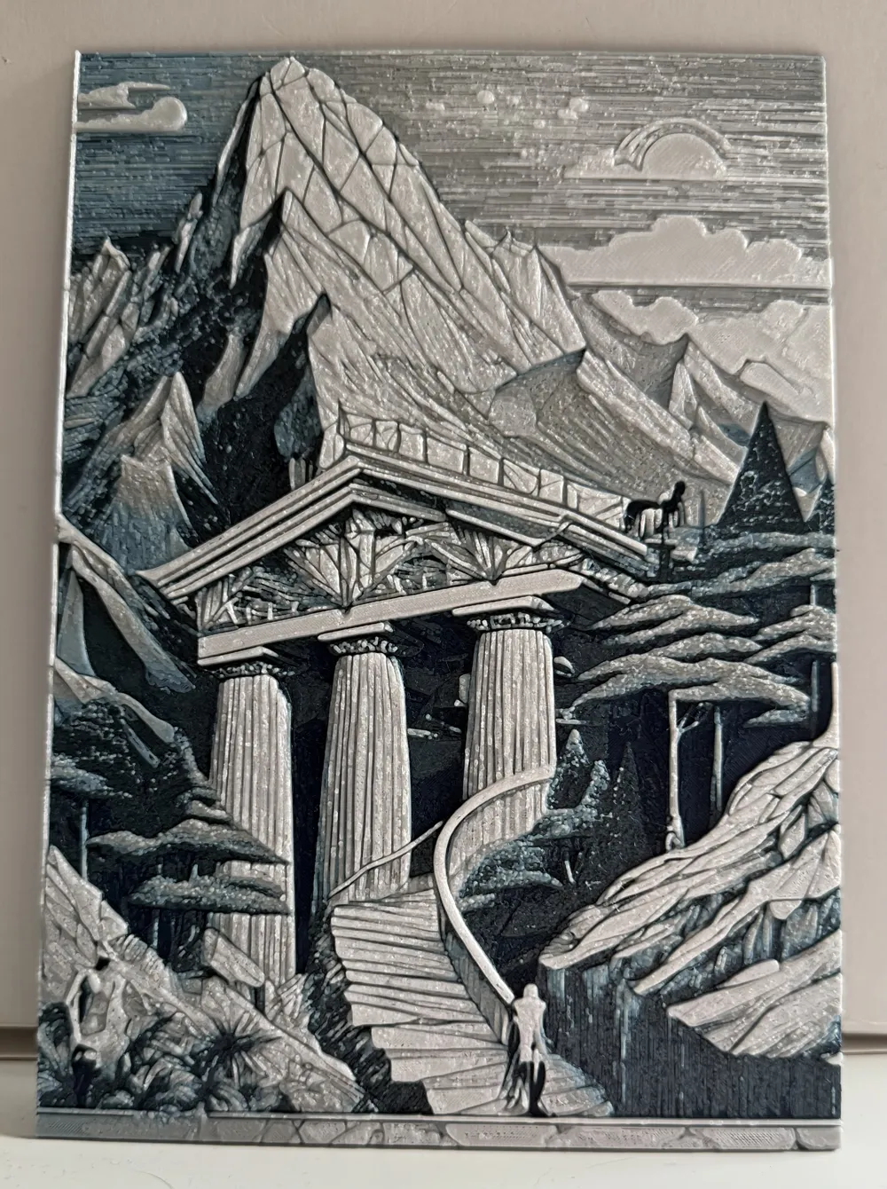 Ancient Greek inspired Temple - Free 3D Print Model - MakerWorld