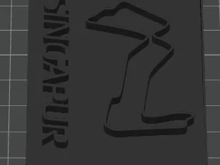 LLAVERO CIRCUITO SINGAPUR