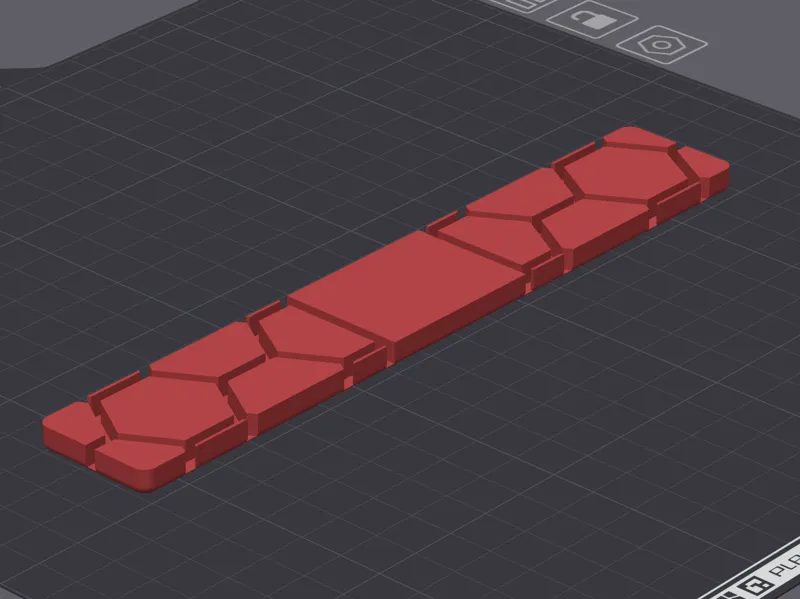 Modular Shoe Rack (Honeycomb) - SideStablizer 40mm