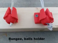 Bungee, cord balls holder