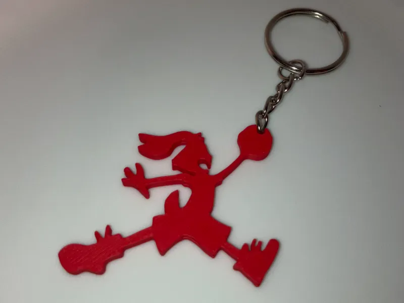 Hare Jordan Keychain