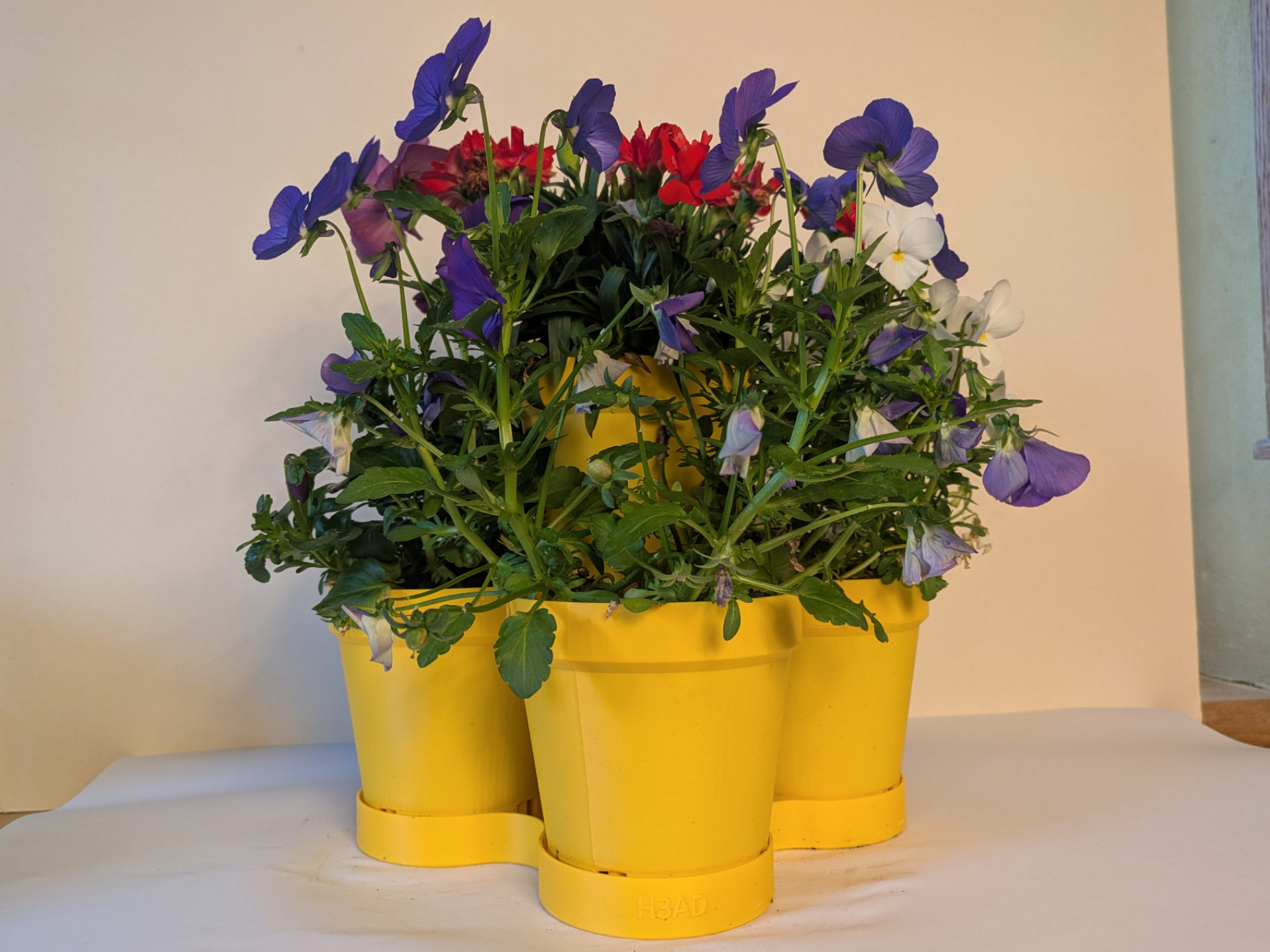Blumentopf stapelbar