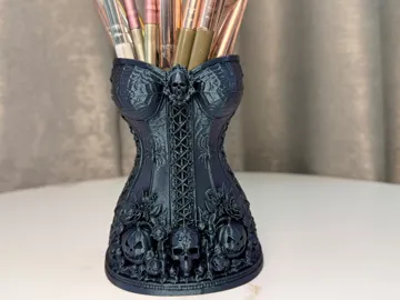 Soporte: Halloween Corset Makeup Brush Holder — vista de referencia 3