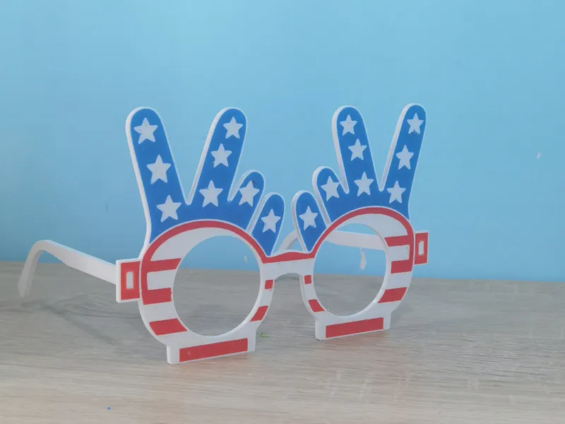 USA Patriotic Party Glasses 3