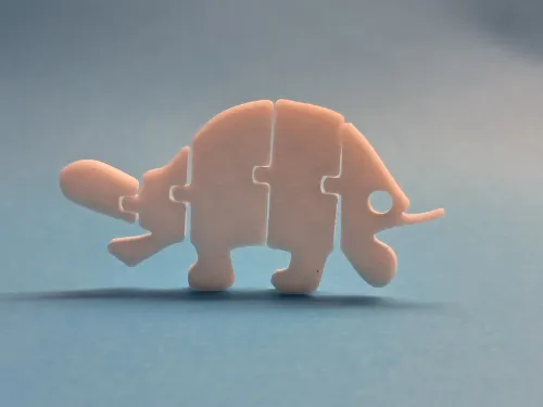 Flexible Turtle Keychain