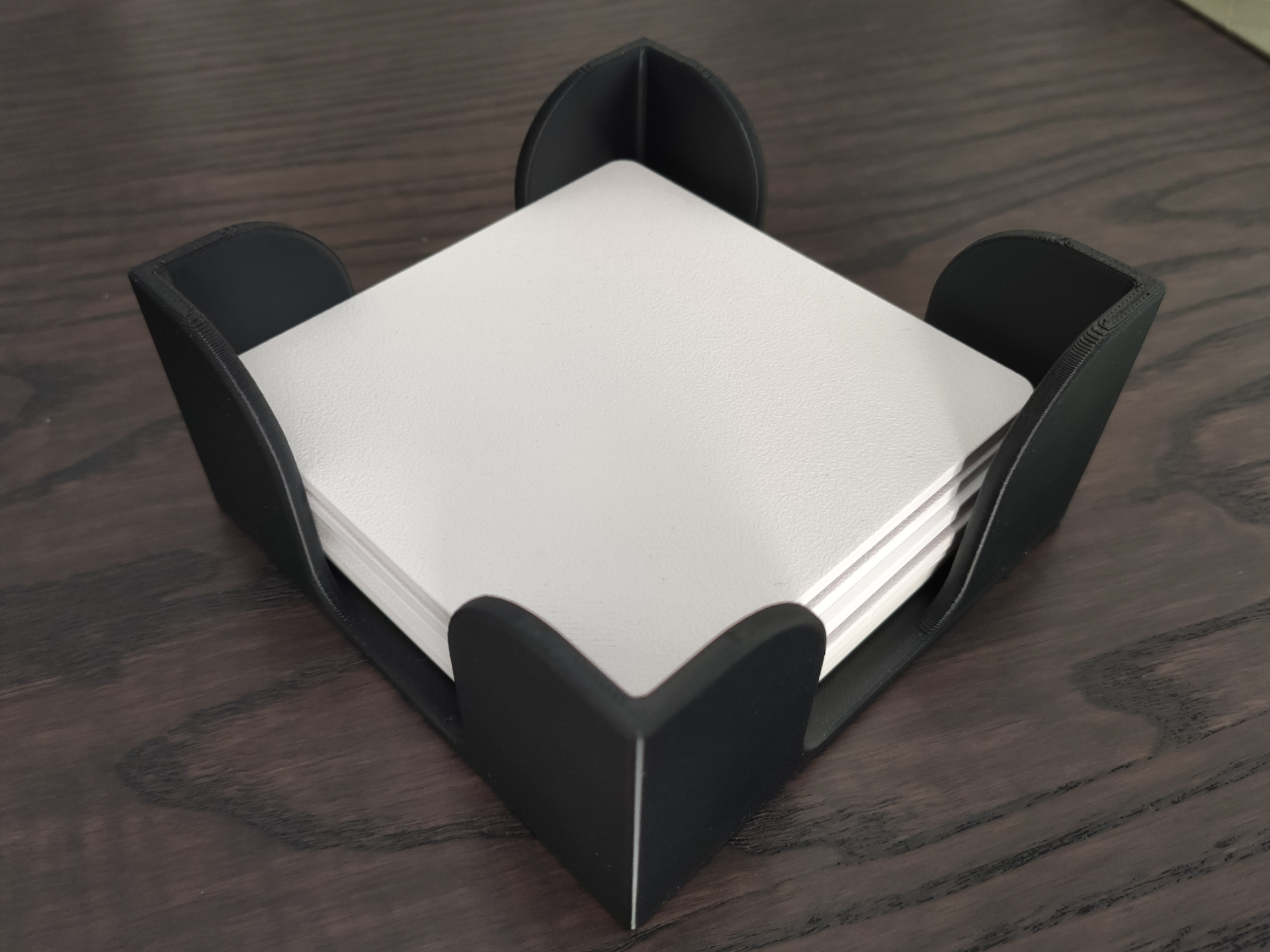 Modern Square Coaster Holder 100x100x50 mm / 4x4"