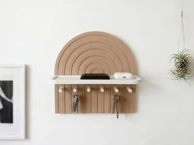 Modular Key Holder & Valet Tray - NO AMS