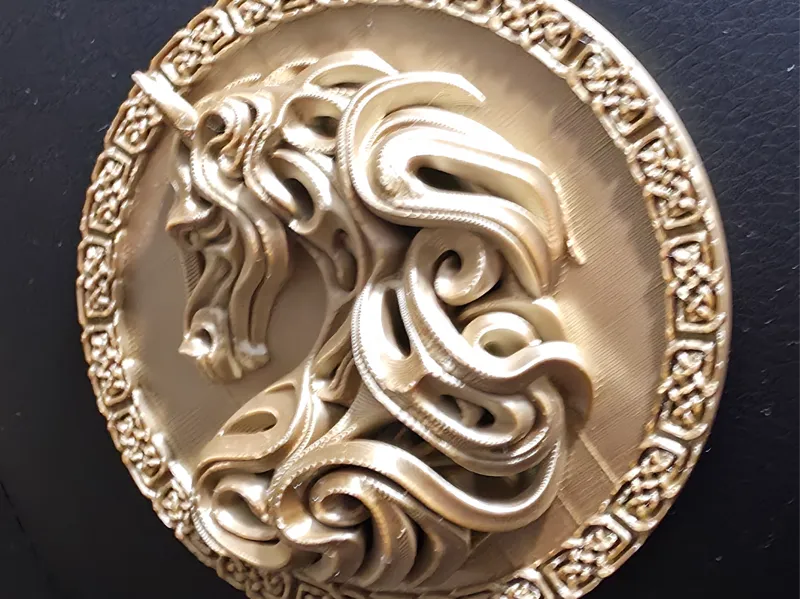 Christmas tree decoration with horse