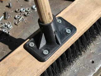 Supporto Scopa Rinforzato Heavy Duty Broom Bracket
