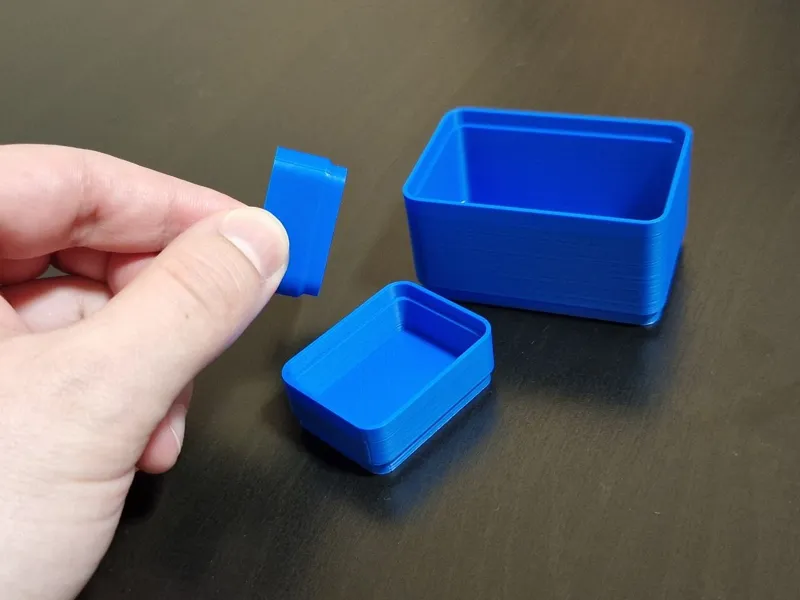 Parametric Grid & Storage Organizer (OpenSCAD)