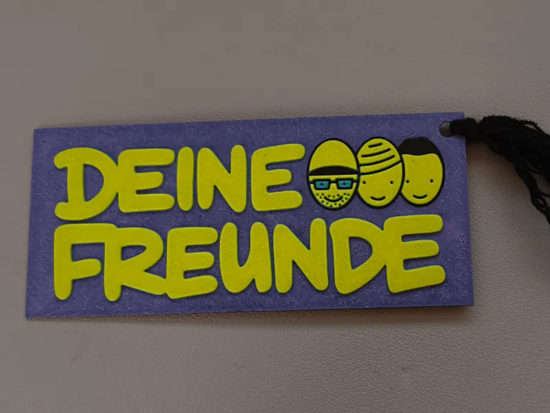 Deine Freunde Lesezeichen