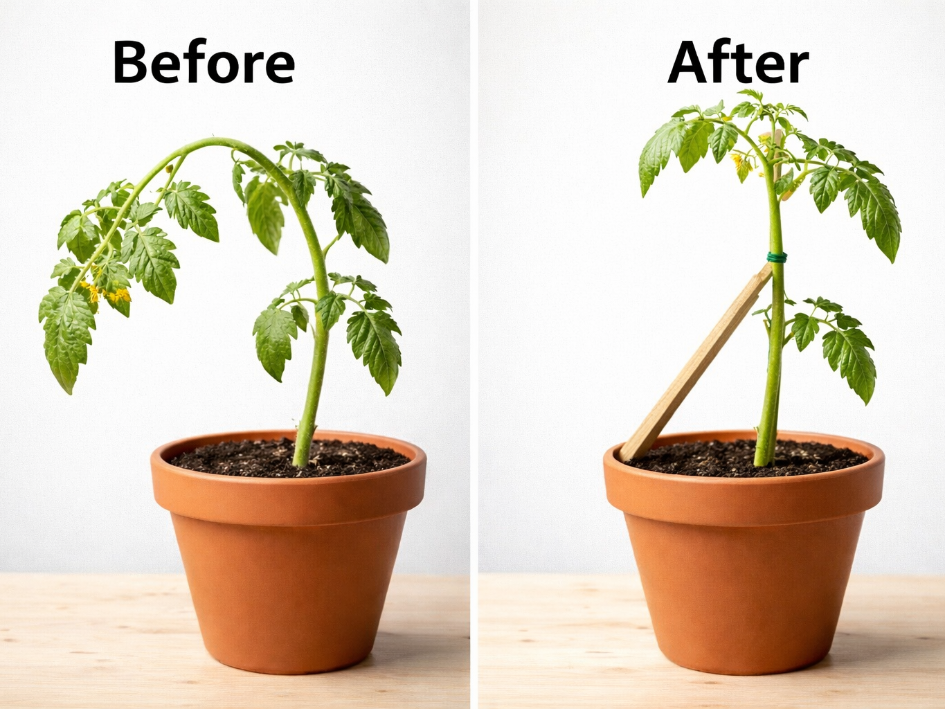 Plant Support Lever Stick – Restore Upright Growth