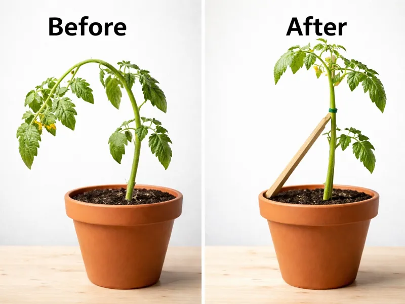 Plant Support Lever Stick – Restore Upright Growth