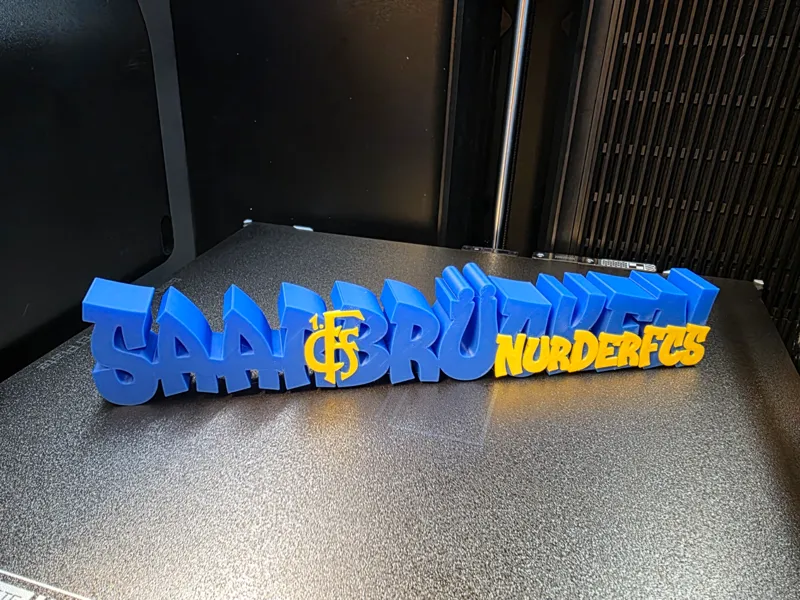 FC Saarbrücken Schriftzug Urban