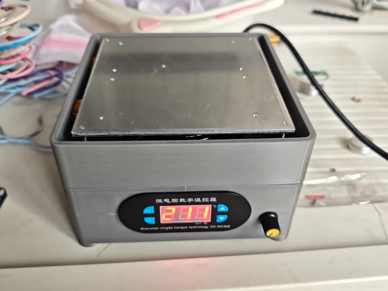 （百元内成本）diy加热台焊台PCB回流焊
