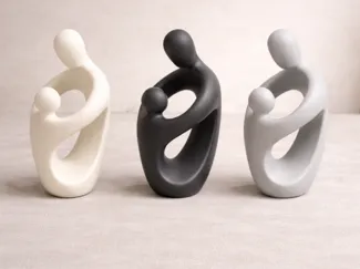 Father's Embrace - Father’s Day Minimal Sculpture