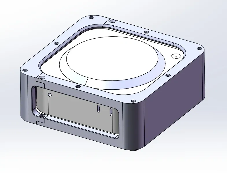 Miniatura 4 do modelo 3D 【正式版1.2】mac mini4 模块化边框，可选加装防尘盖、散热风扇等配件，可叠加多层
