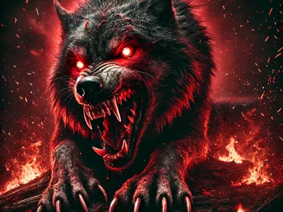 Wolf from the Flames