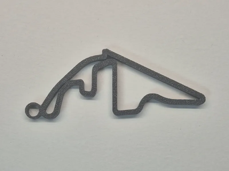 Abu Dhabi circuit Keychain Formula 1