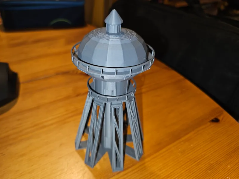 Wasserturm, Modellbahn TT, Modellbahn N