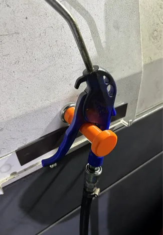 Magnetic air gun stand