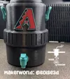 Arizona Diamondbacks- Print in Place logo and Removable Logo
