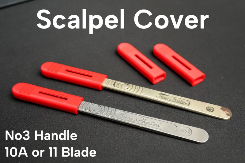 Scalpel Cover for Swann No.3 Handle & Blade 10A