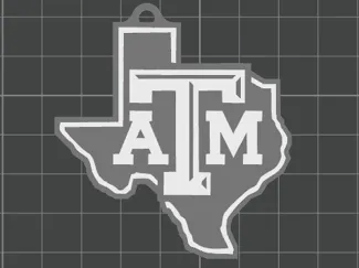 Texas A&M Keychain