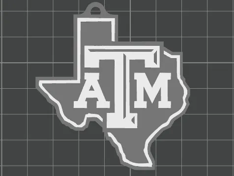 Texas A&M Keychain