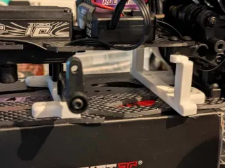 Shorty lipo holder - Front - Sakura D6 GA