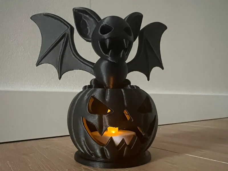 Zubat Pokémon Halloween Deko Teelicht