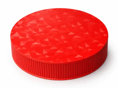 Threaded Lid with Smooth Surface