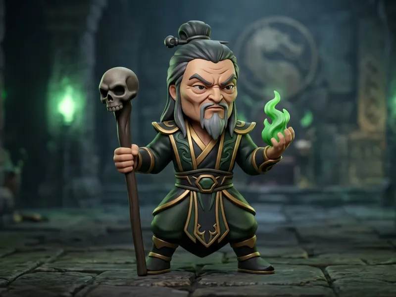 Shang Tsung chibi