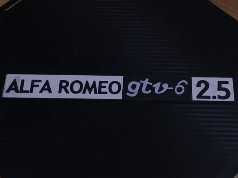 Alfa Romeo GTV 6 Logo