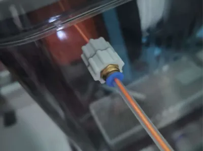Drying box connector