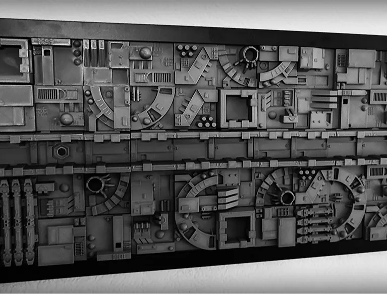 Trench Run for IKEA RÖDALM 50x27cm