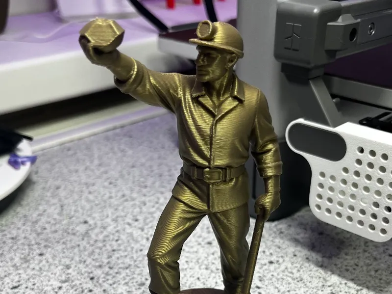 Miner Statue
