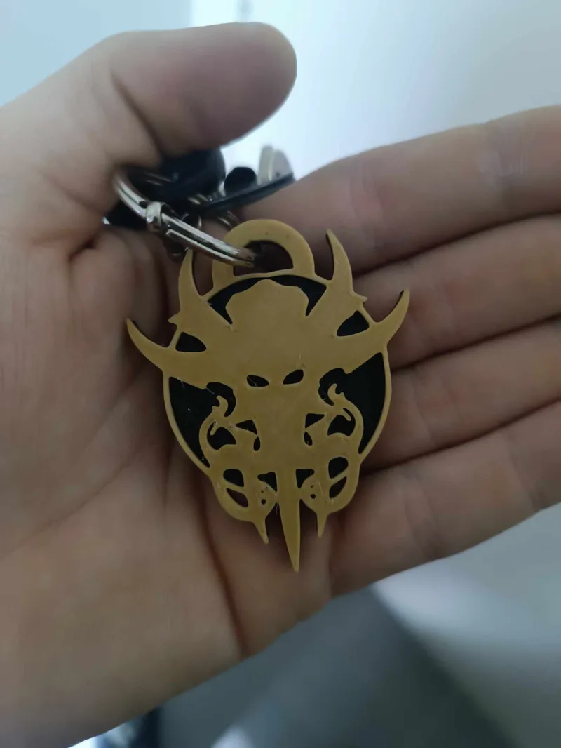 Baldurs Gate 3 Keychain
