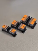 2-way WAGO holder (DIN)
