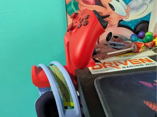 Controller and headset desk mount
