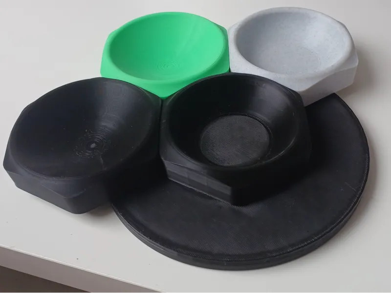 Crater Lazy Susan - Magnetic Stackable Gaming Tray