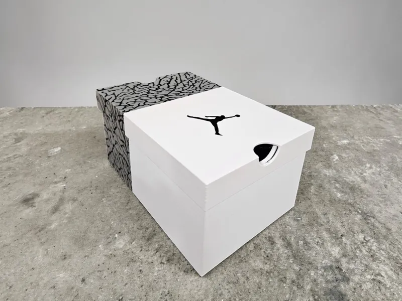 Jordan Mini Shoe Box with hinge